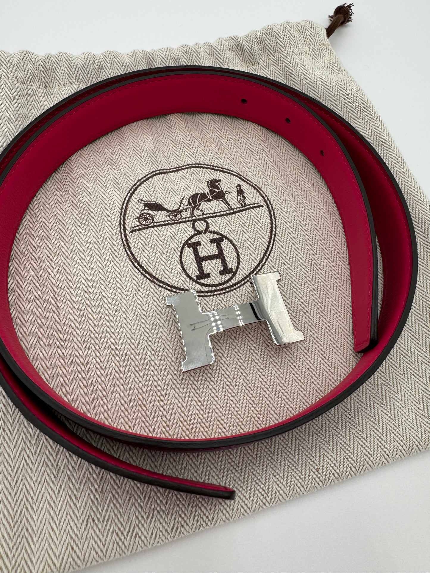 HERMES Constance Reversible Belt and Buckle size 80