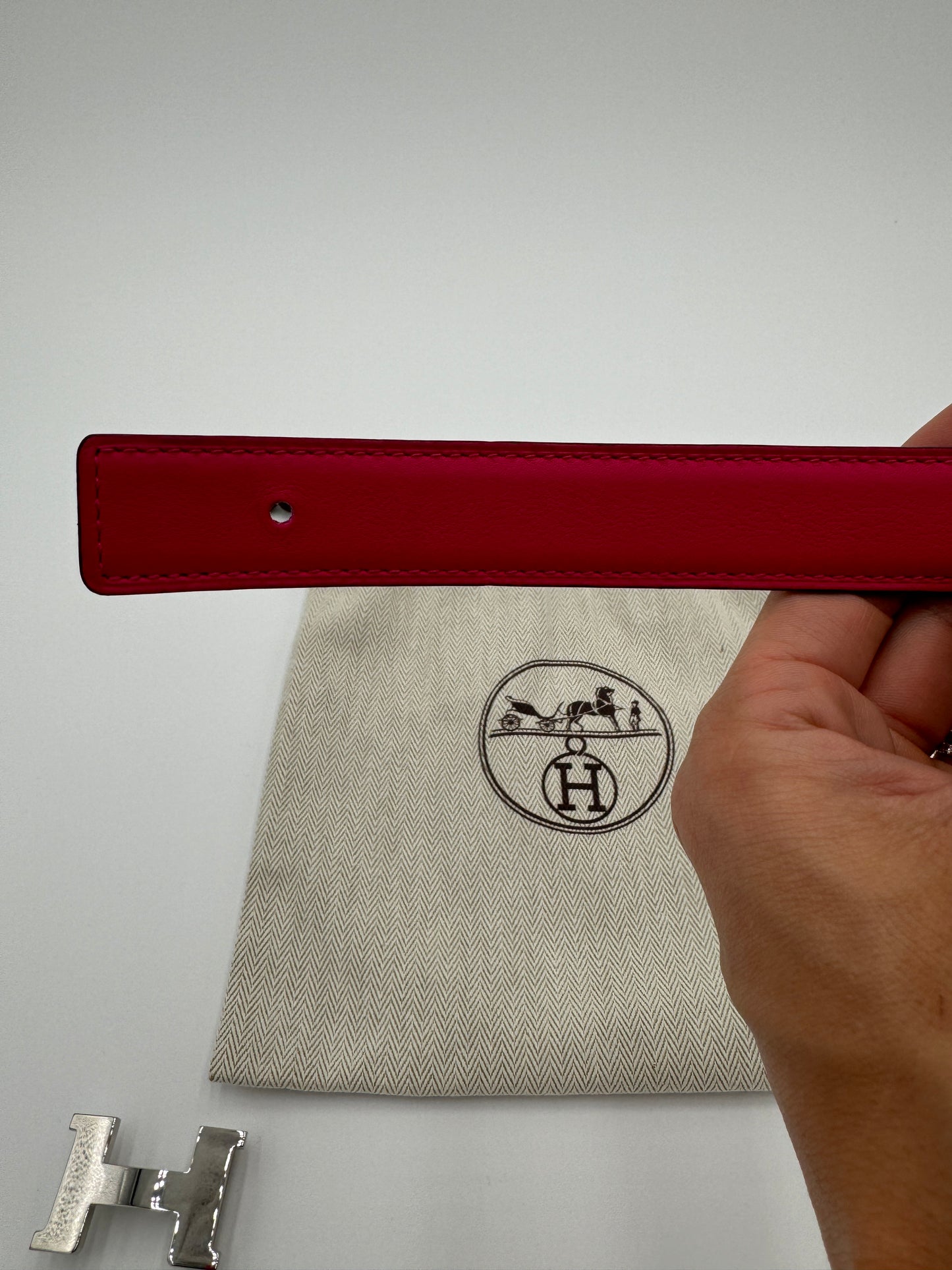 HERMES Constance Reversible Belt and Buckle size 80