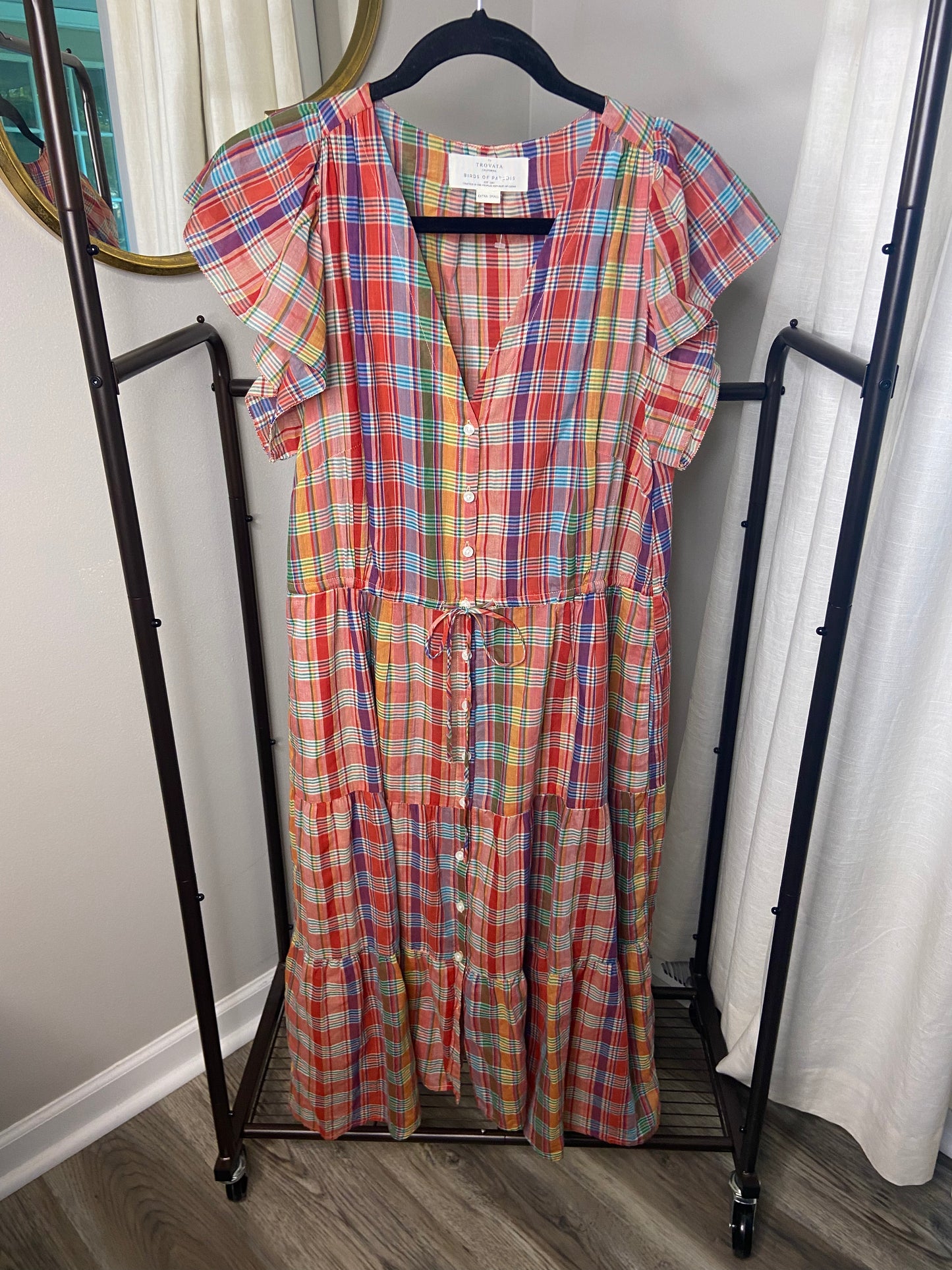 Trovata by Birds of Paradis Kristi Midi Dress size XS