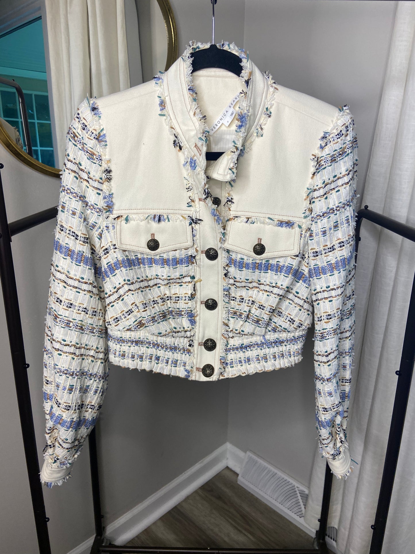 Veronica Beard Darren Tweed Jacket size 0
