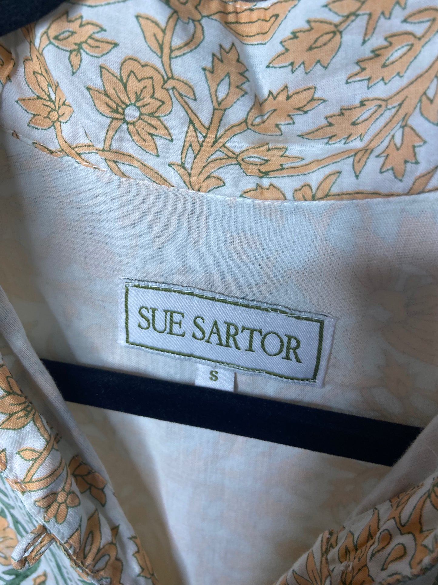 Sue Sartor Hamilton Kaftan Dress size S