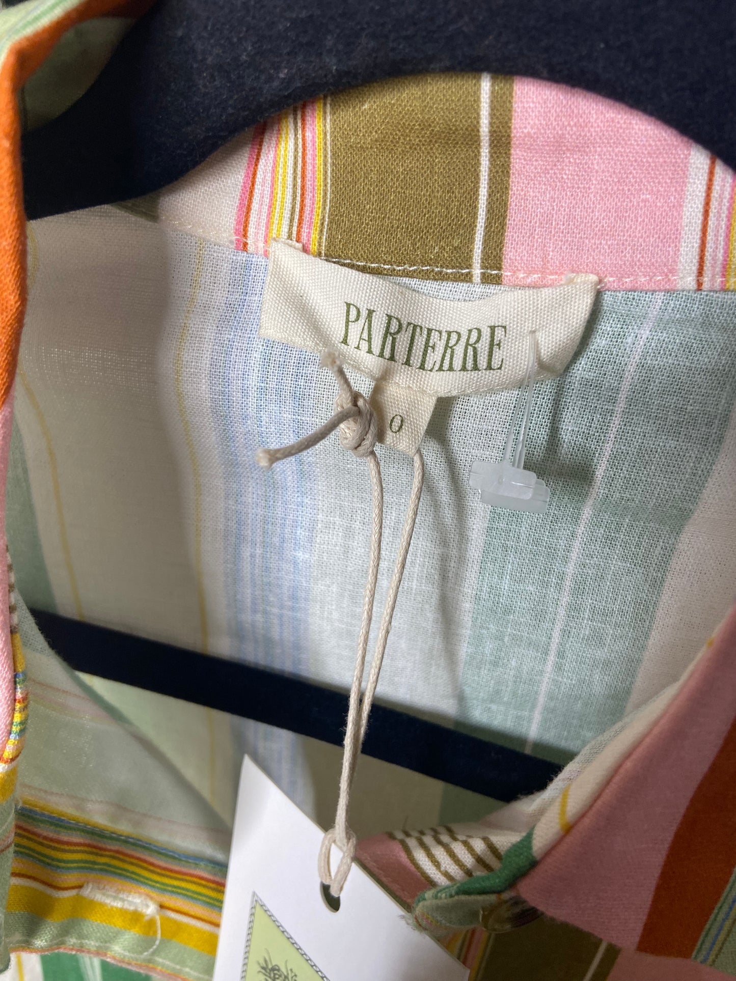 Parterre Banks Dress in Dolce Stripe size 0 (fits 2-4)