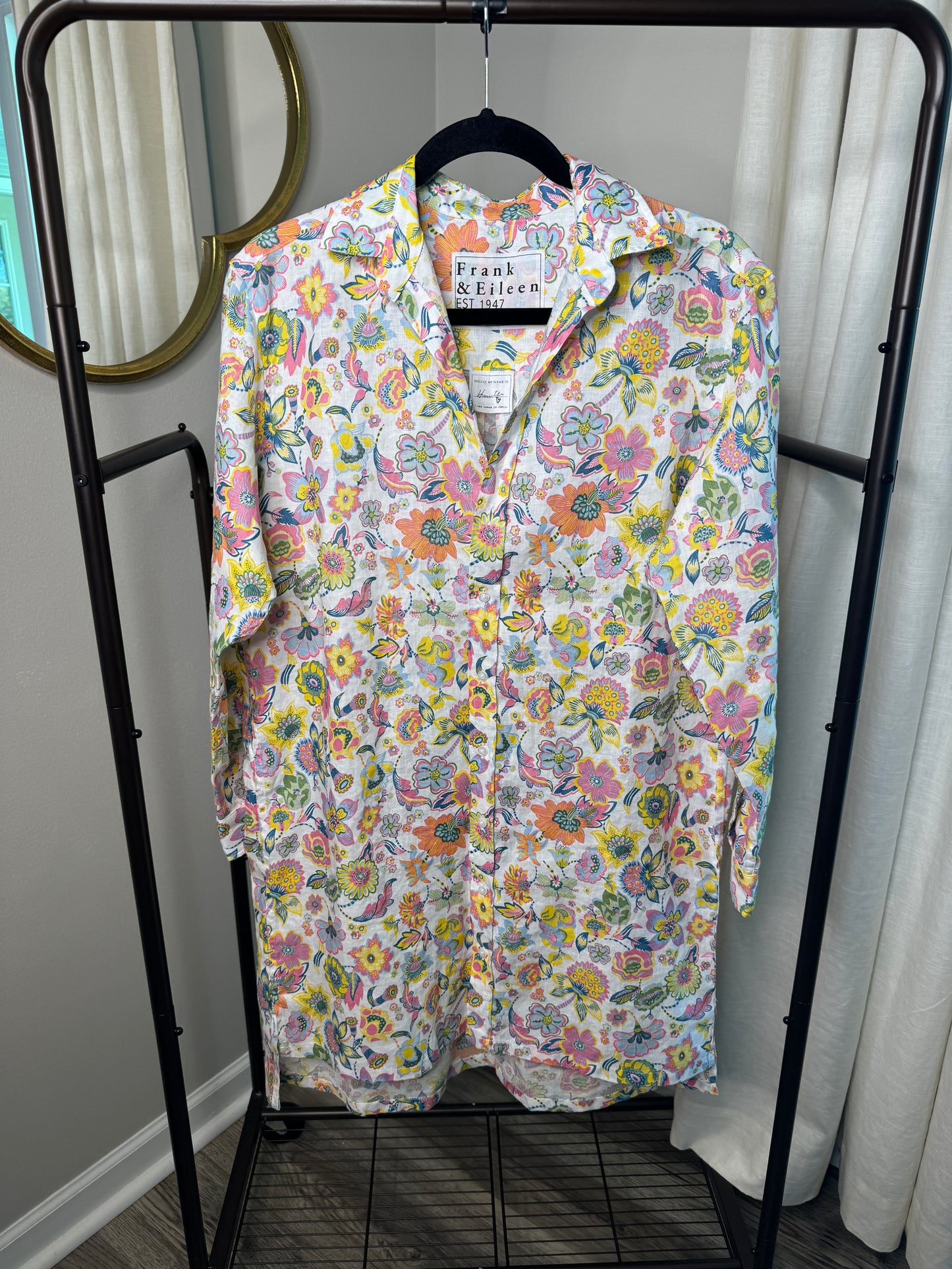 Frank and Eileen Hunter Shirt Dress size S