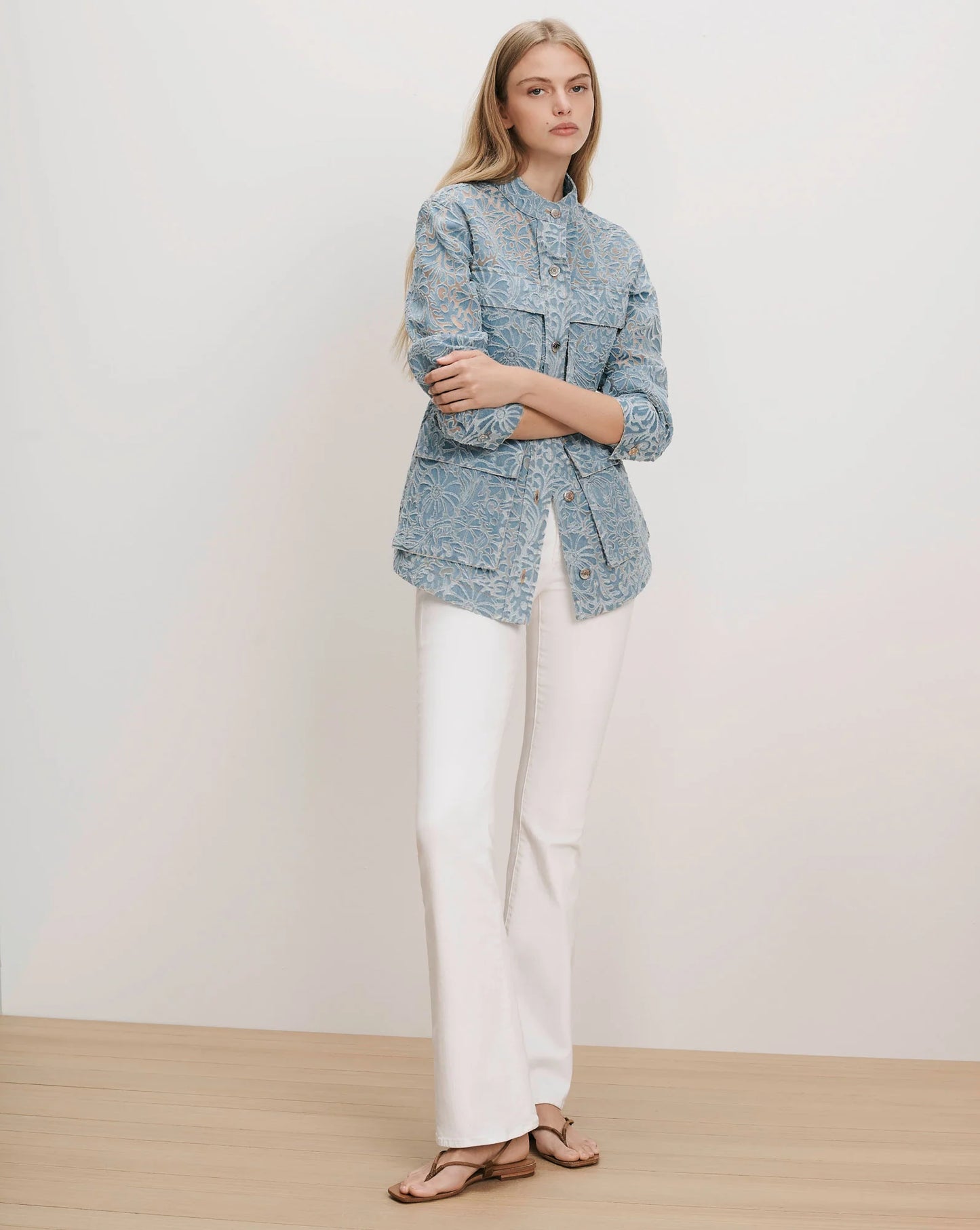 Veronica Beard Beverly Skinny-Flare Jean size 28
