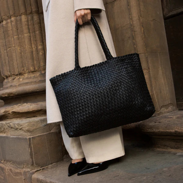 Milaner The Classic Elena Woven Handbag Bag