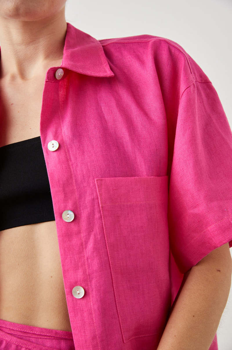 Rails Mackinley Shirt Raspberry size M