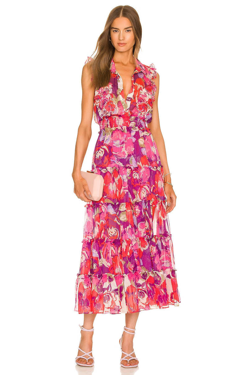 Misa Trina Maxi Dress size S