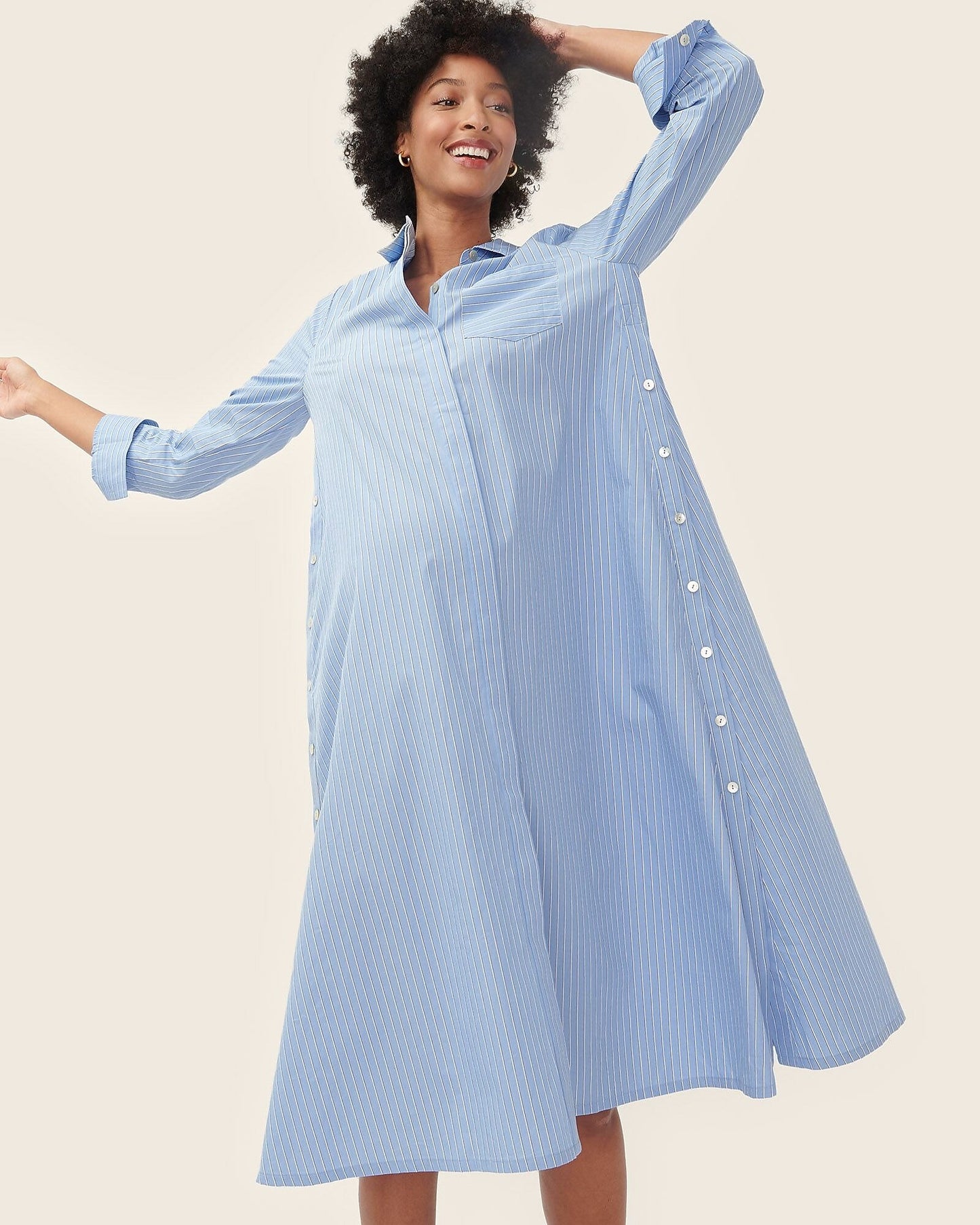 Hatch The Jesse Maternity Shirtdress size 2