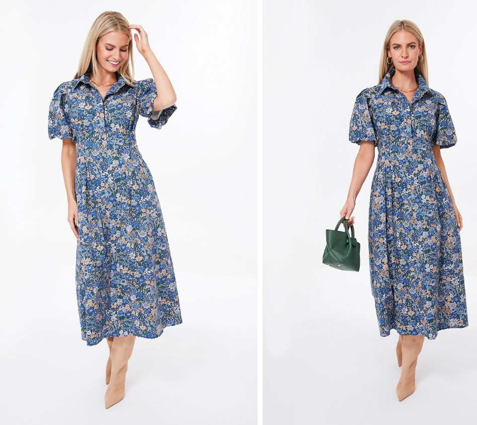 Tuckernuck Delaney Midi Dress size L