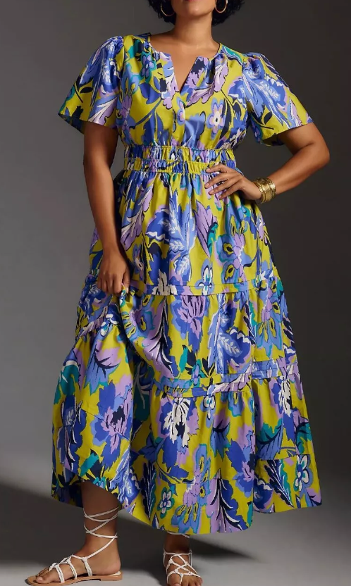 Anthropologie Somerset Maxi Dress size L
