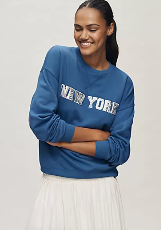 Anthropologie Beach Riot Dawn Sweatshirt size L