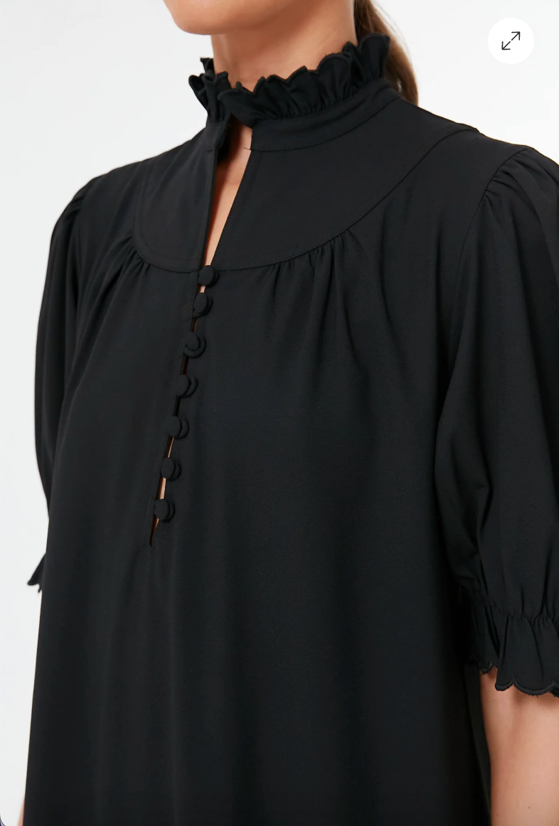 Pomander Place Black Selena Maxi Dress size L