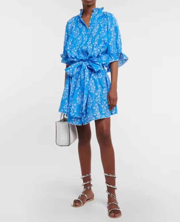 Juliet Dunn Blouson Mini Dress size 3 (8/10)