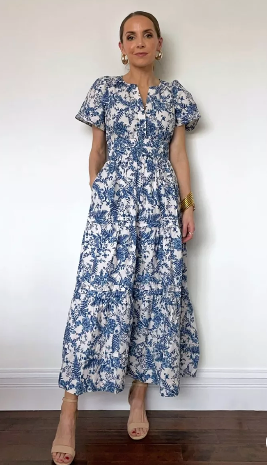Anthropologie Sommerset Midi Dress size L
