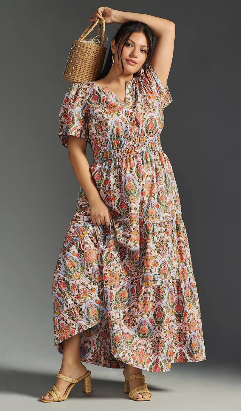 Anthropologie Somerset Maxi Dress size 3X