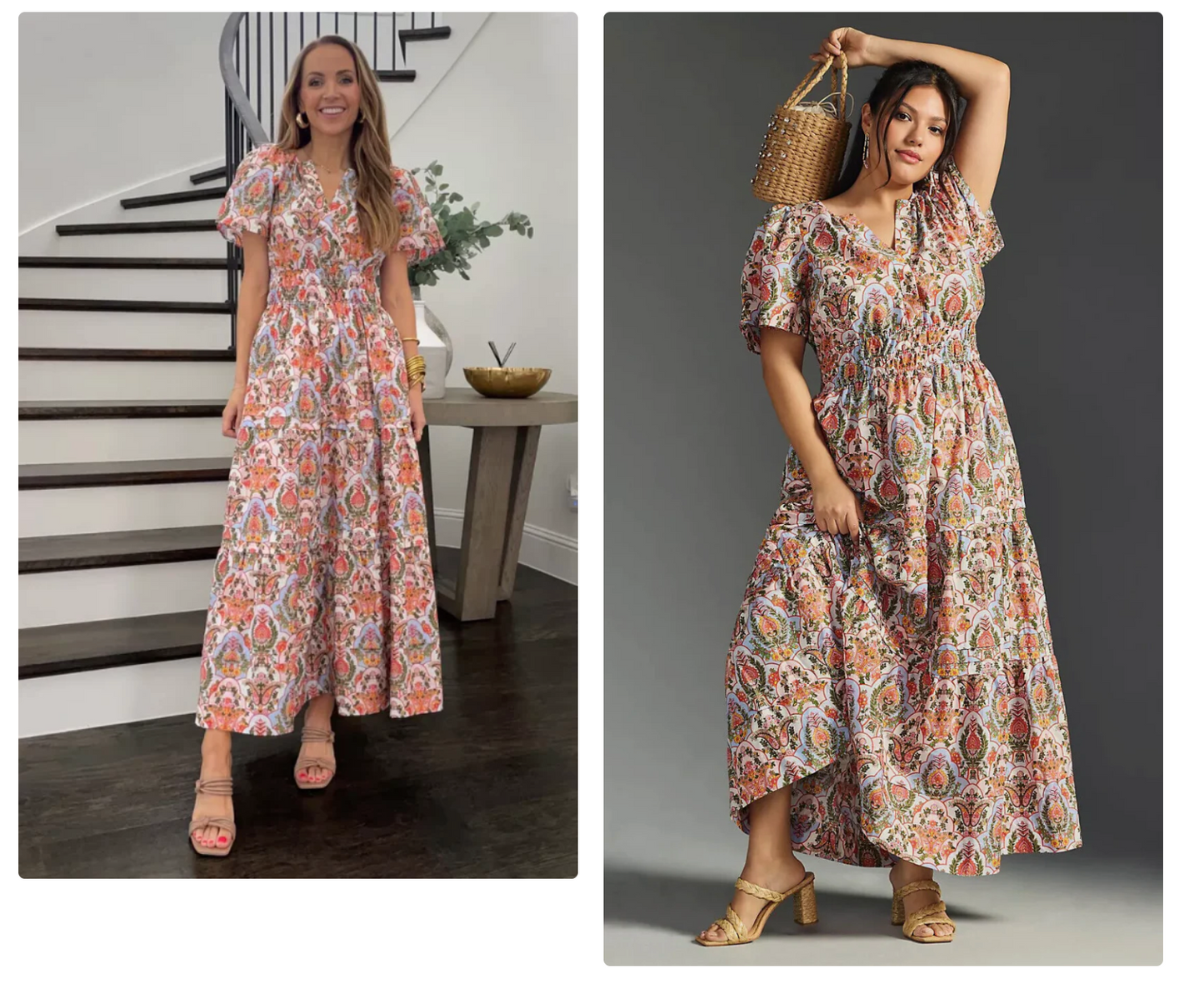 Anthropologie Somerset Maxi Dress size S