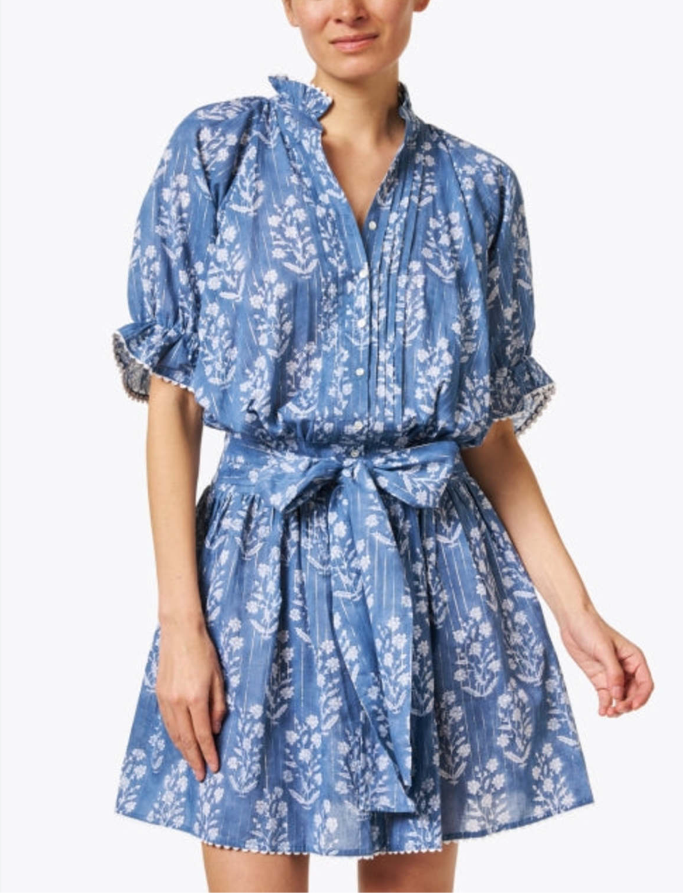 Juliet Dunn Blouson Mini Dress size 1