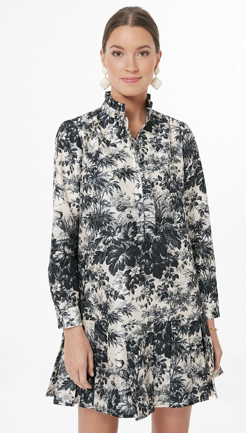 Tuckernuck Tate Mini Dress Noir Cypress Toile size M