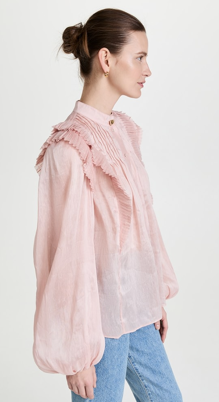 AJE Spellbind Frill Blouse size US 4