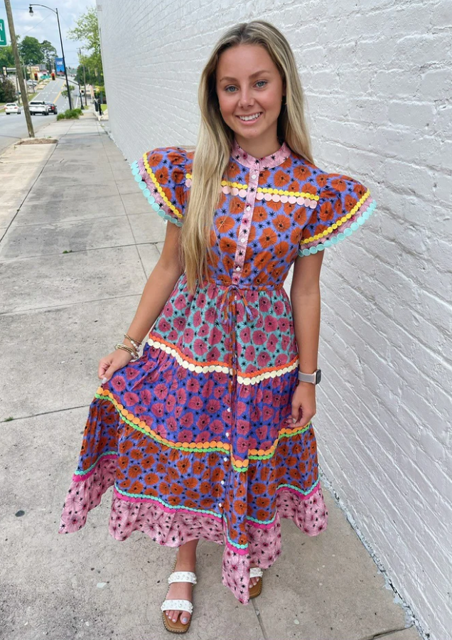 Celia B Zante Midi Dress size S