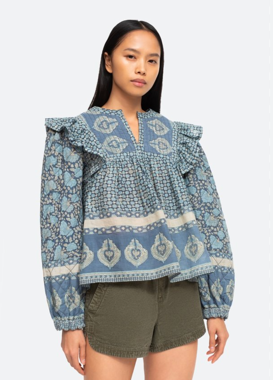 Sea New York Margo Quilted Top size L