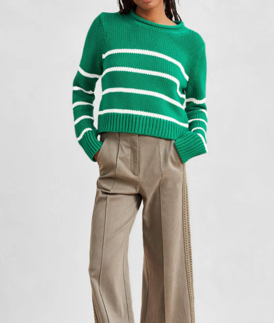 La Ligne x Sakara Mini Marina Cotton Sweater size M