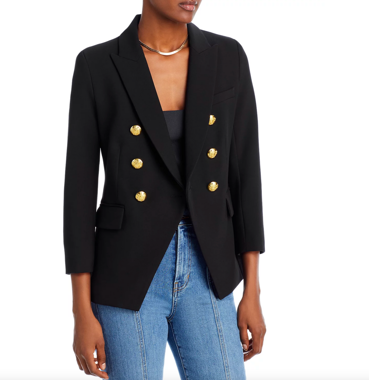 Veronica Beard Empire Dickey Double Breasted Jacket size 4