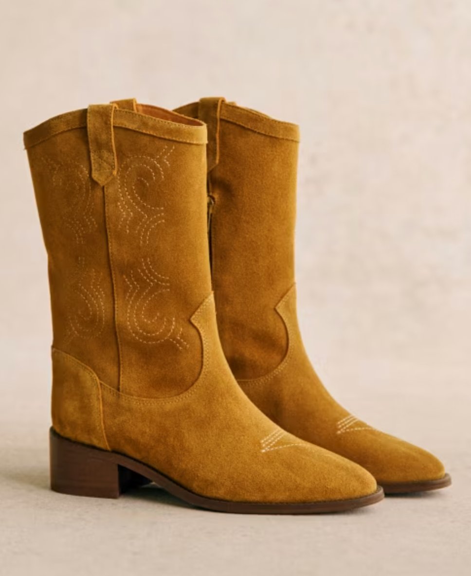 Sezane Ivana Low Boots size 40