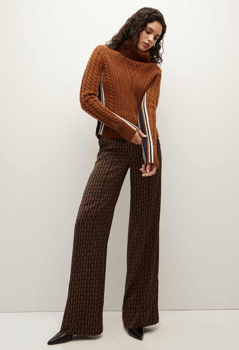 Veronica Beard Maril Turtleneck Sweater size M