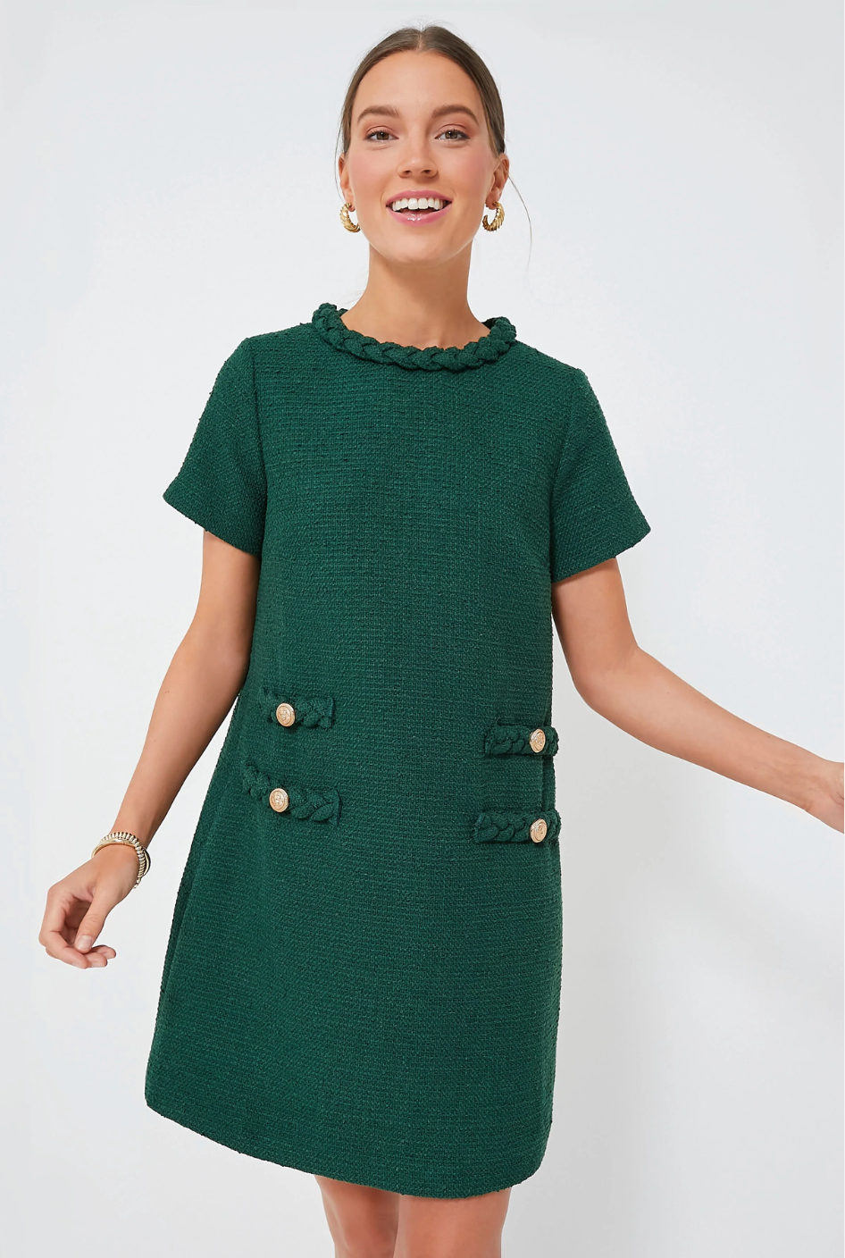 Tuckernuck Tweed Jackie Mini Dress size L