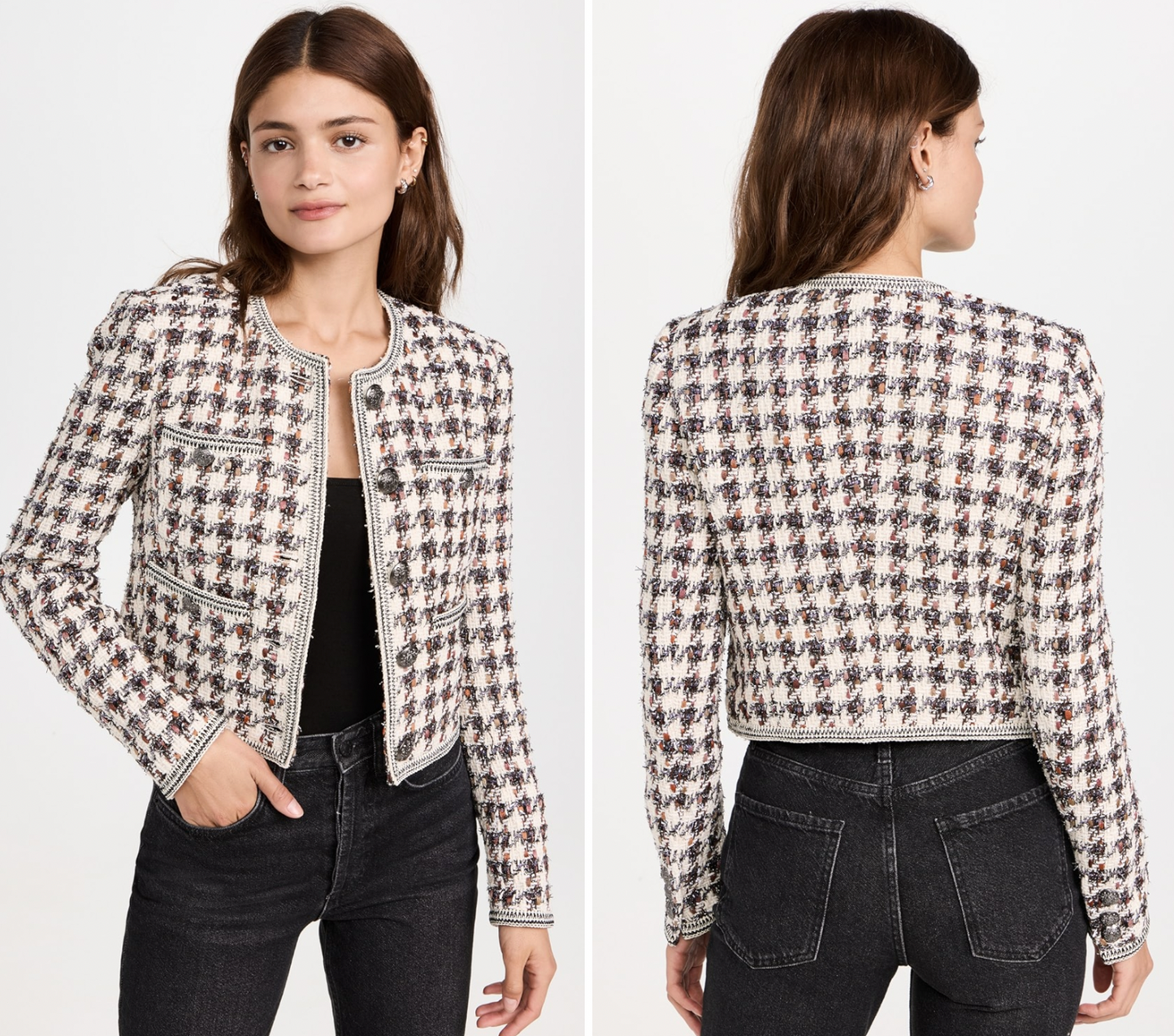 Veronica Beard Cirtane Tweed Jacket size 4