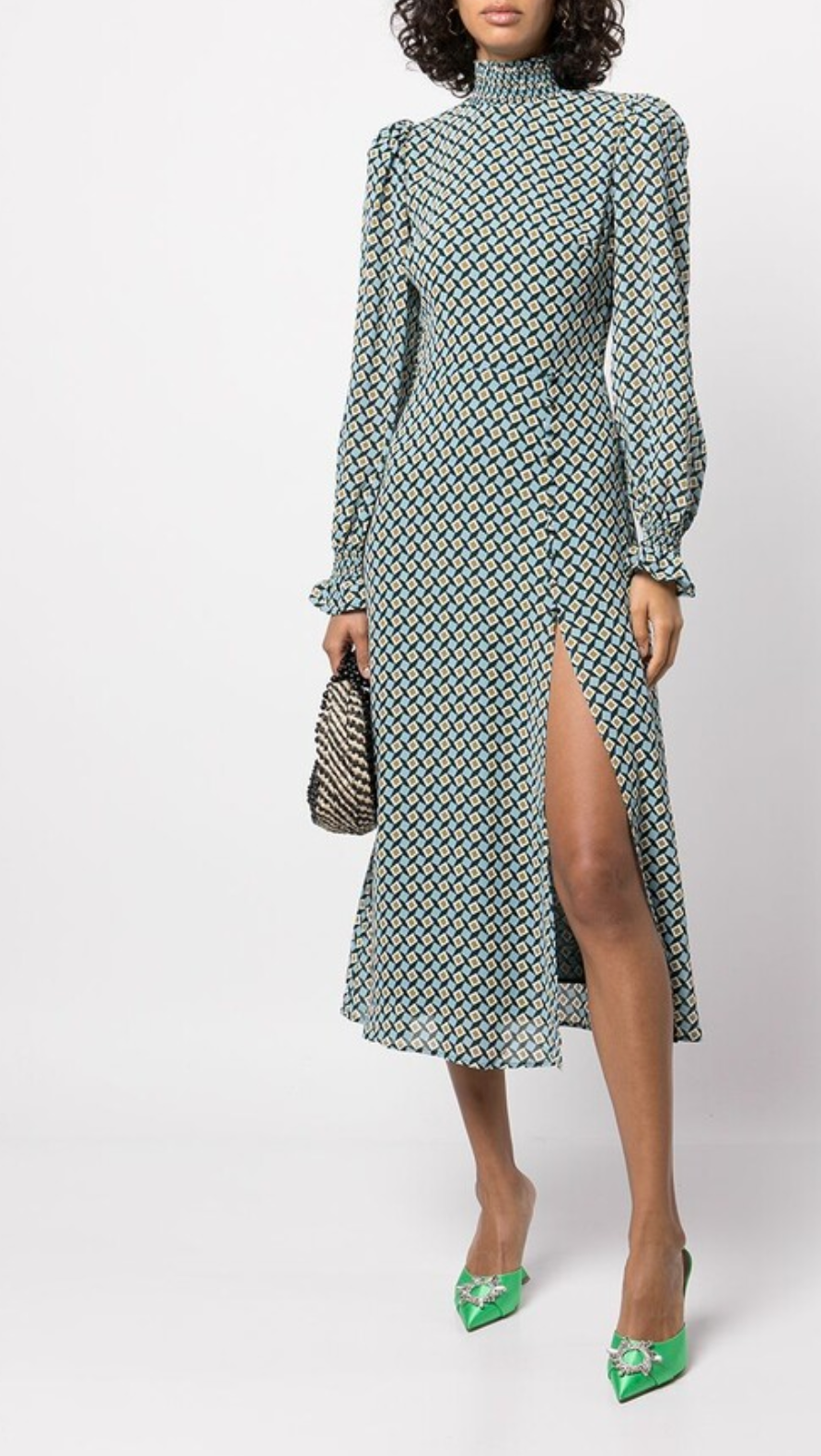 Reformation Stevi Zig Zag Dress size 6