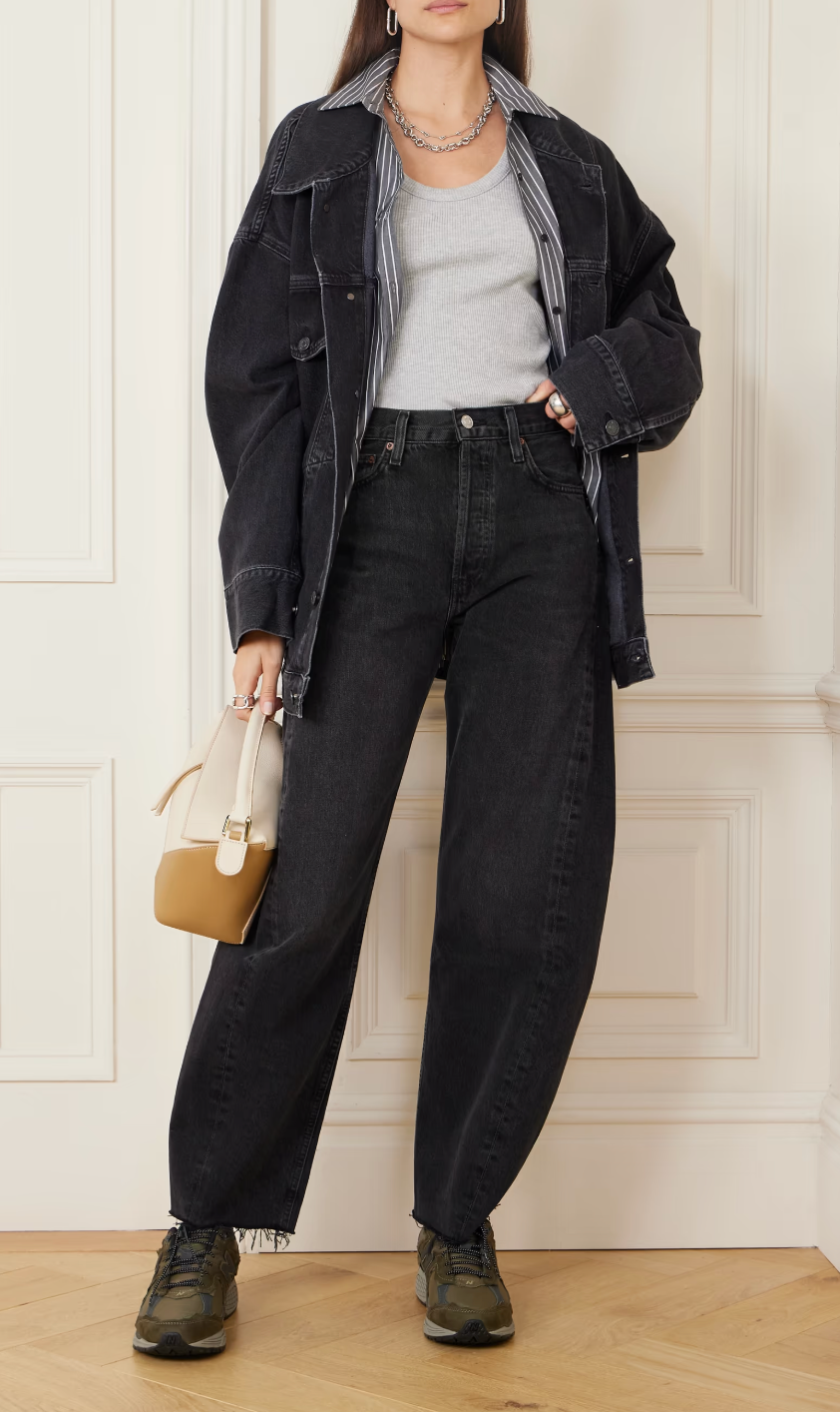 Agolde Luna Barrell Leg Jeans size 27