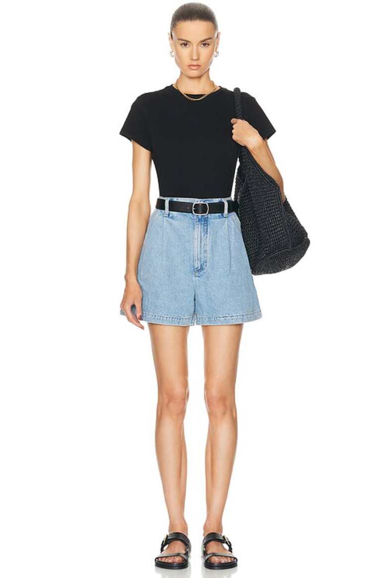 Agolde Becker Shorts in Rotate size 27