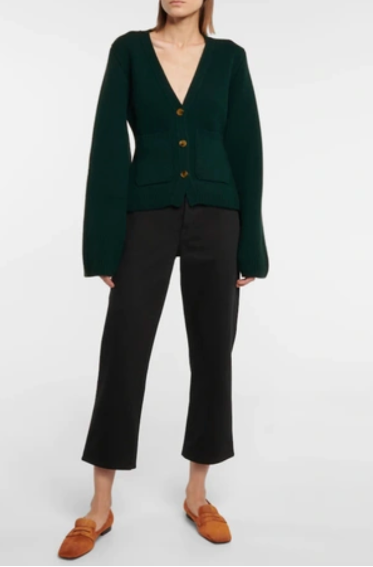 Khaite Scarlet Cashmere Cardigan size XS