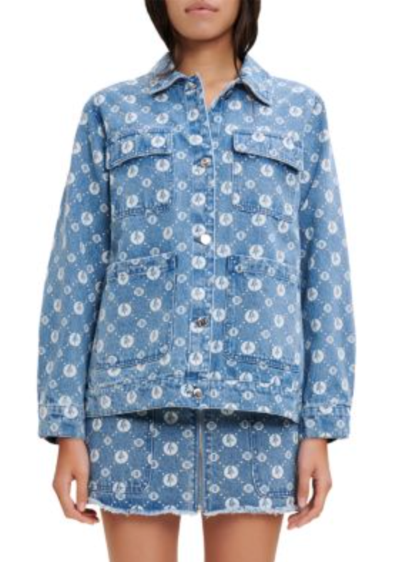 Maje x Sailor Moon Denim Jacket and Skirt sizes 34/36 XS/S