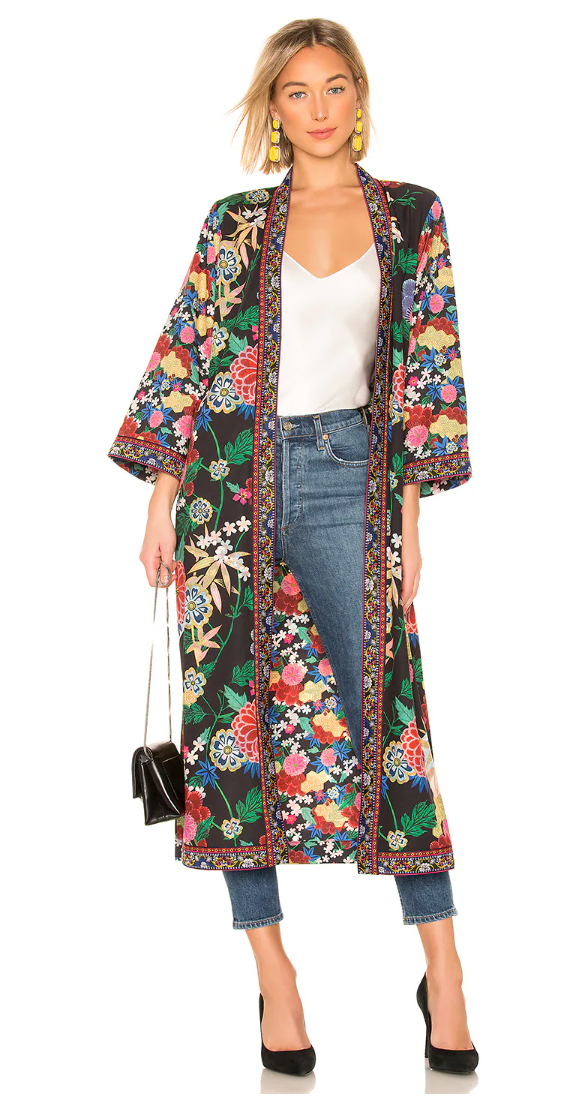 Alice and Olivia Lynn Kimono size XS/S