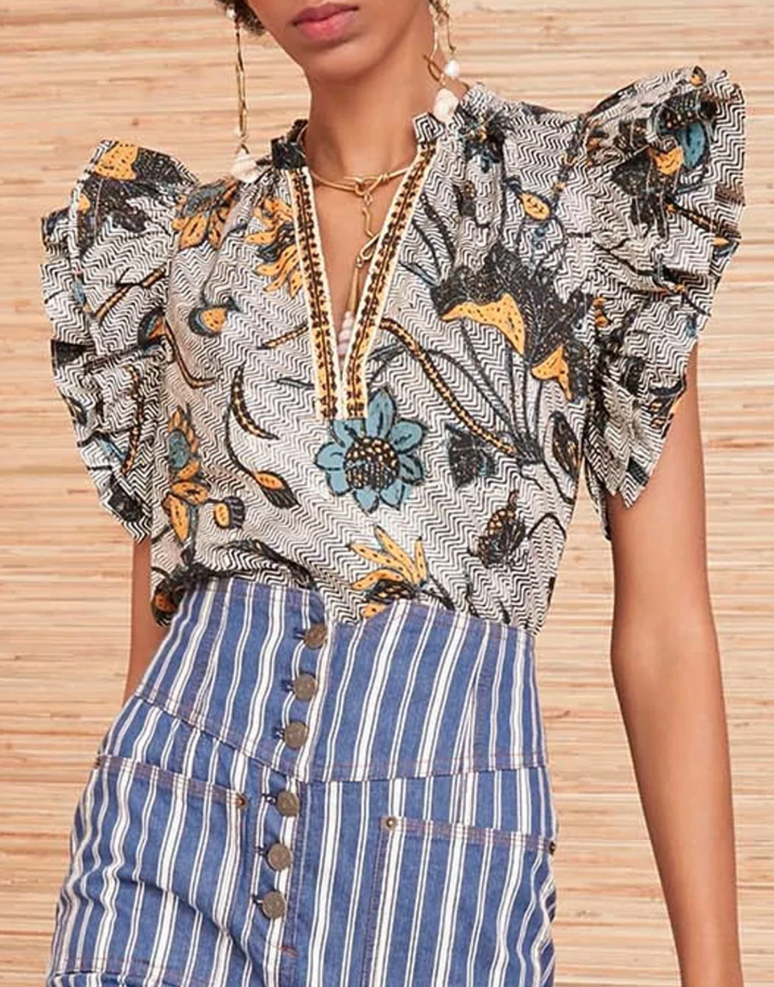 Ulla Johnson Elena Top in Portofino size 0