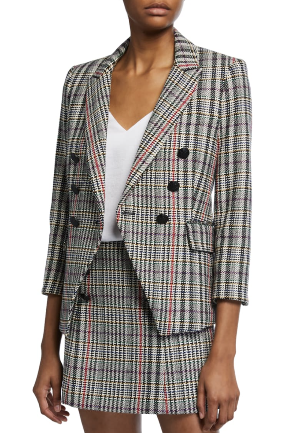 Veronica Beard Empire dickey Houndstooth Blazer Jacket size 6