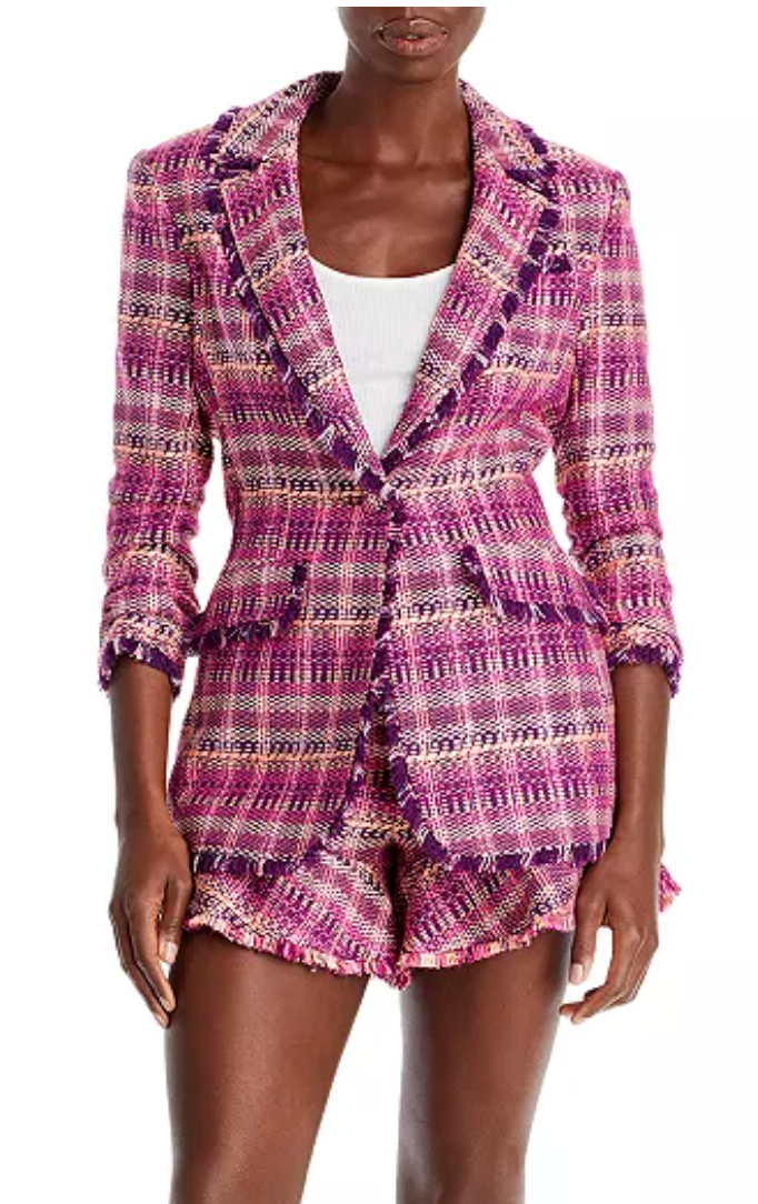Cinq a Sept Khloe Boxweave Blazer size 6
