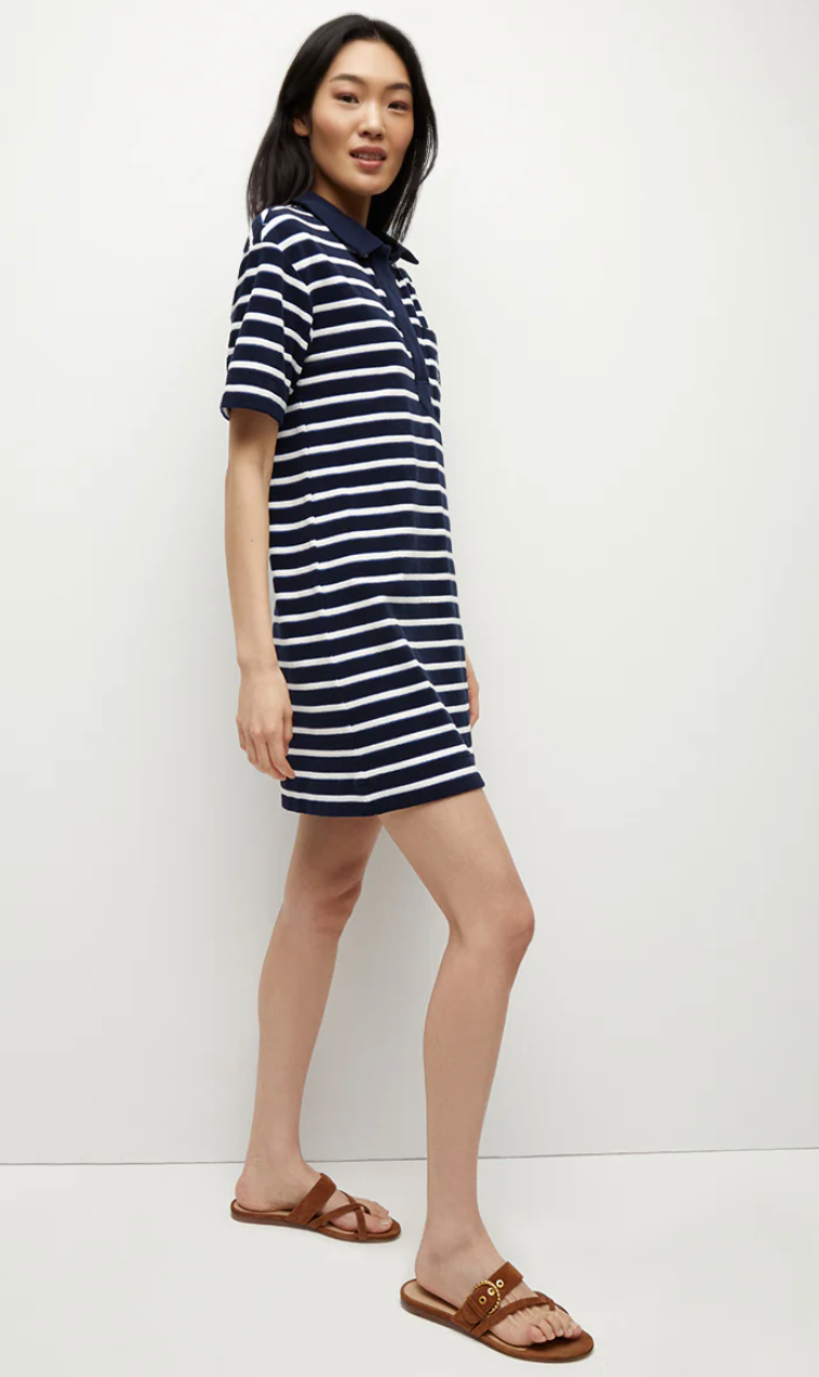 Veronica Beard Terrence Dress Terry Cloth size M