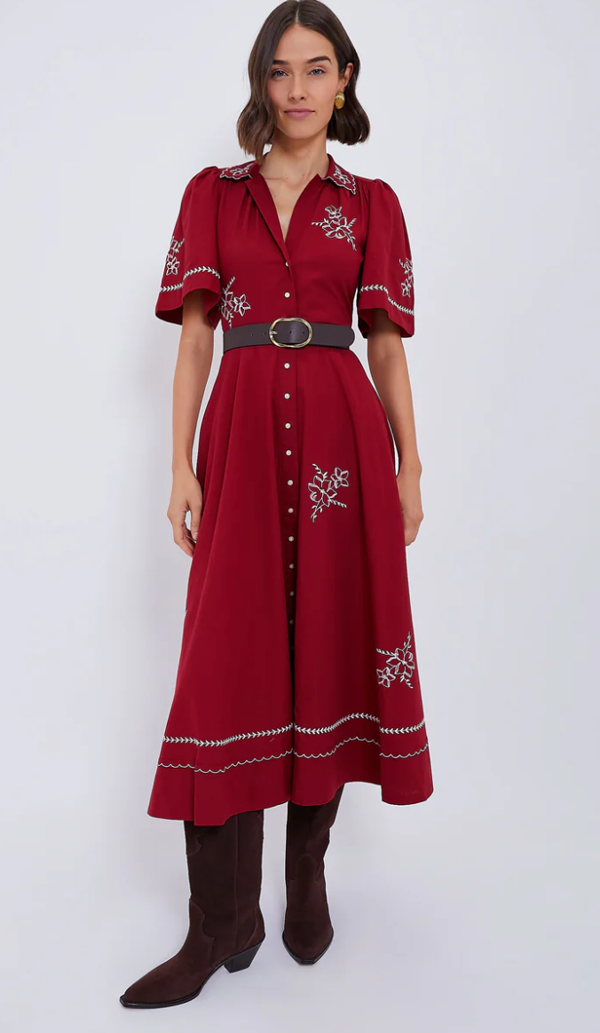The Great The Bridge Dress in Scarlet size 0 - XS