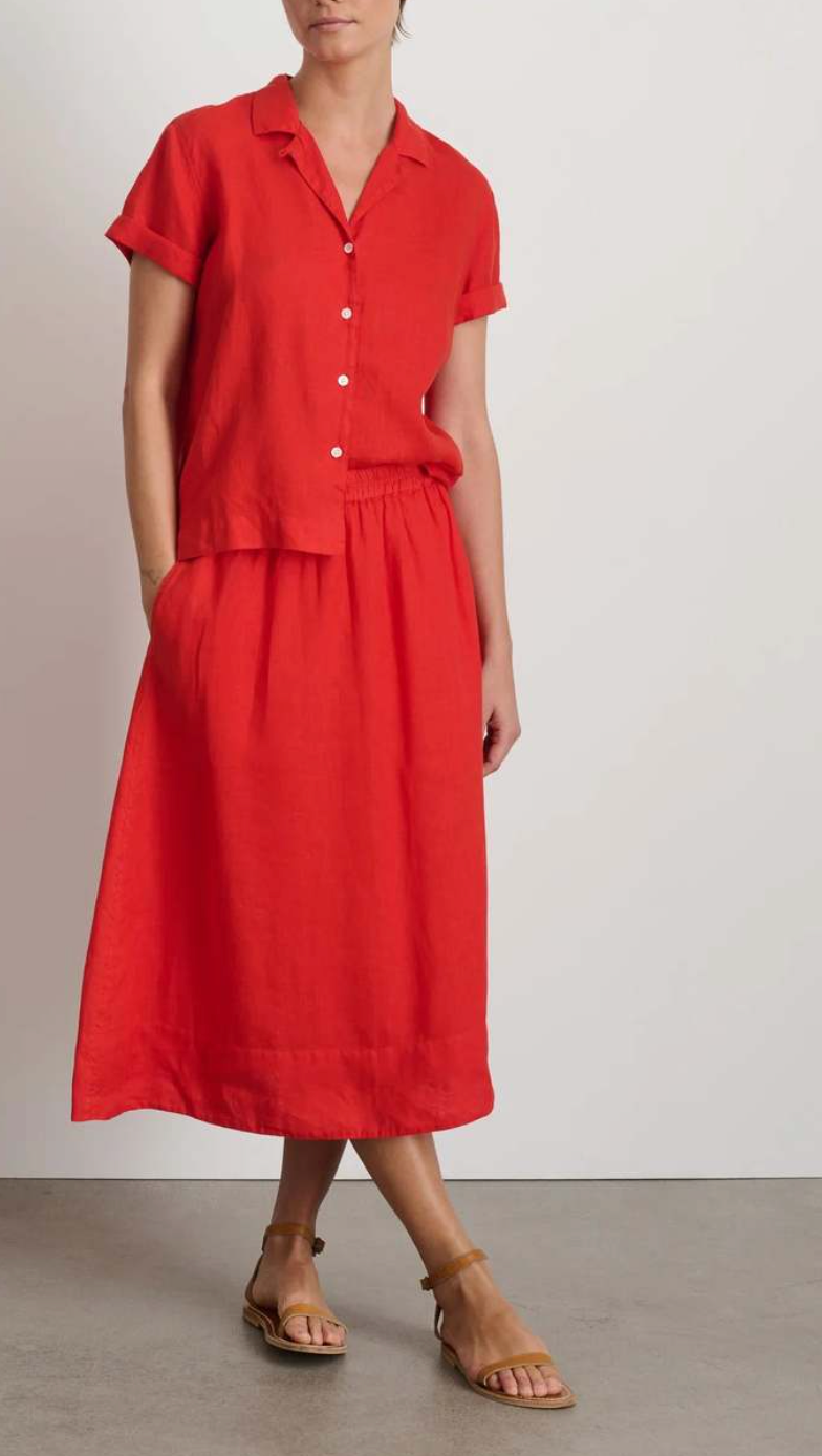 Alex Mill Linen Skirt Set size XS