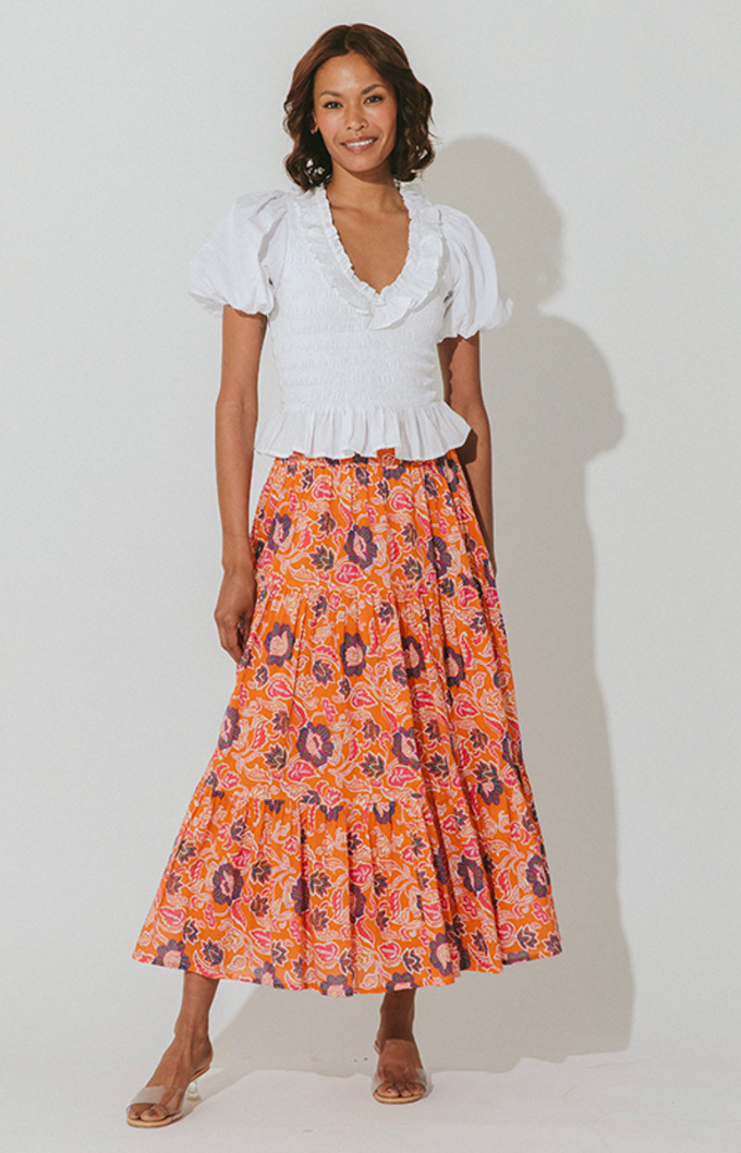 Cleobella Masina Ankle Skirt size XL