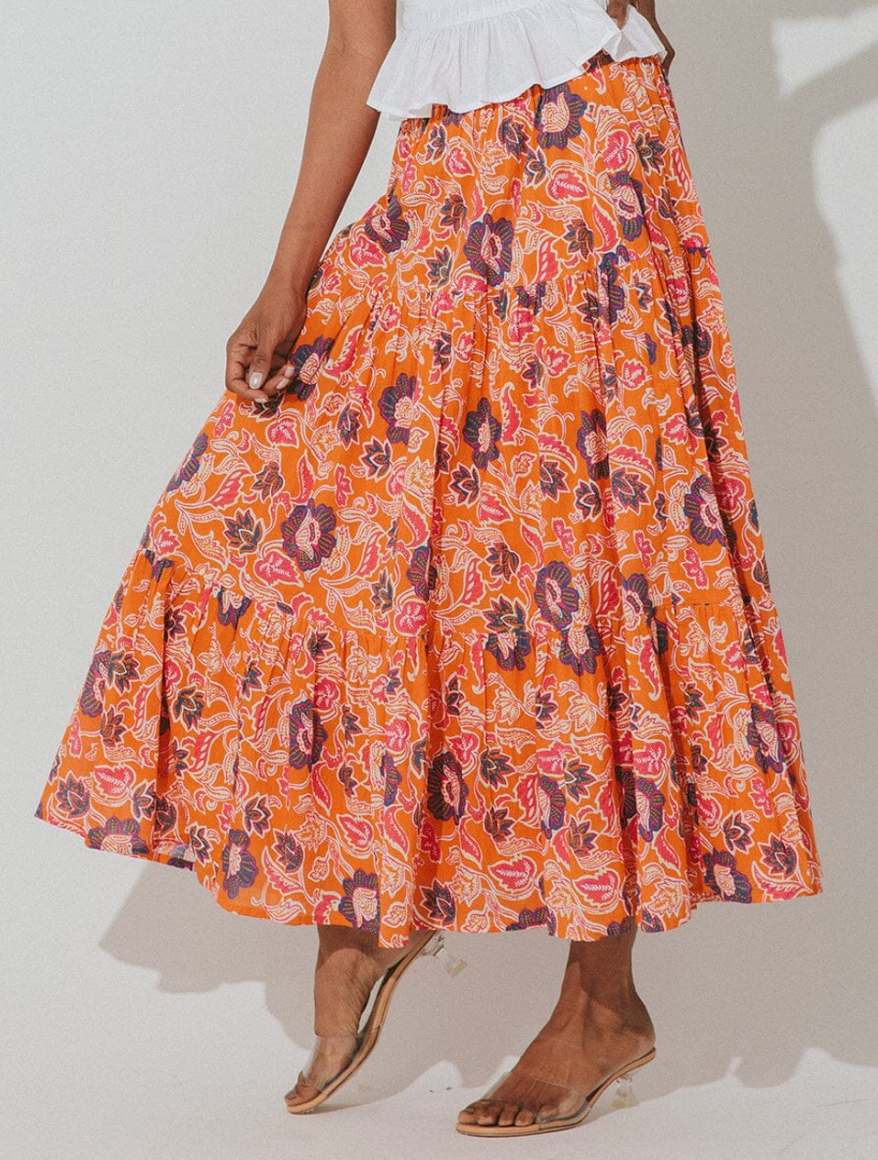 Cleobella Masina Ankle Skirt size XL