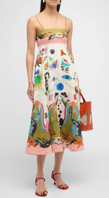 Alemais Evergreen Midi Dress size US 0