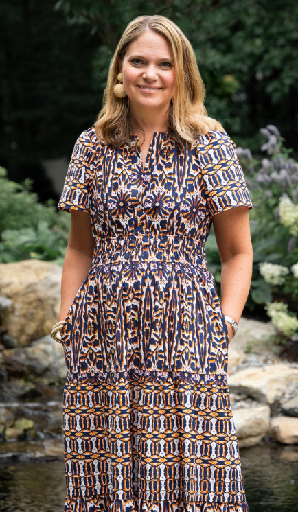 Anthropologie Somerset Midi Dress size L