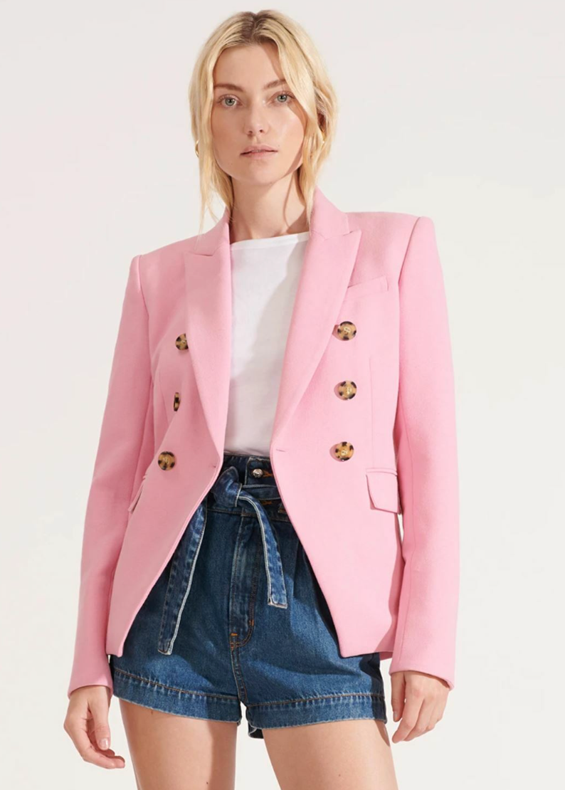 Veronica Beard Miller Dickey Jacket in Pink size 10