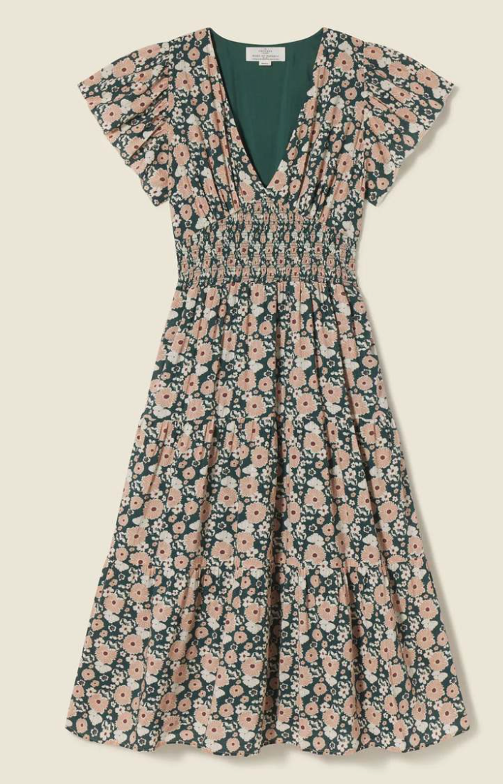 Trovata by Birds of Paradis Kendall Midi Dress size XS
