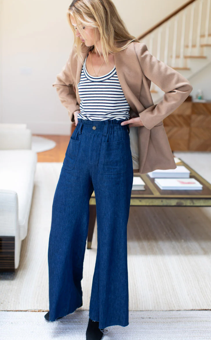Emerson Fry Tulip Wide Leg Jeans size S